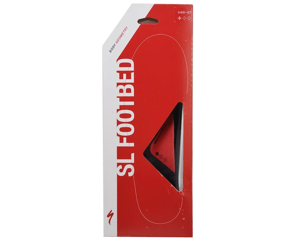 Specialized Body Geometry SL Footbeds (Red) (Low Arch) (42-43)